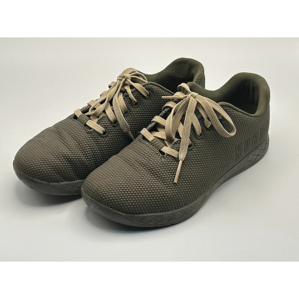 NOBULL Olive Green SuperFabric Trainer Outwork Shoes Women's 8 Men's 6.5 Unisex